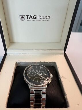 LIKE NEW ** TAG Heuer Formula 1 Women's Diamond Chronograph AUTHENTIC
